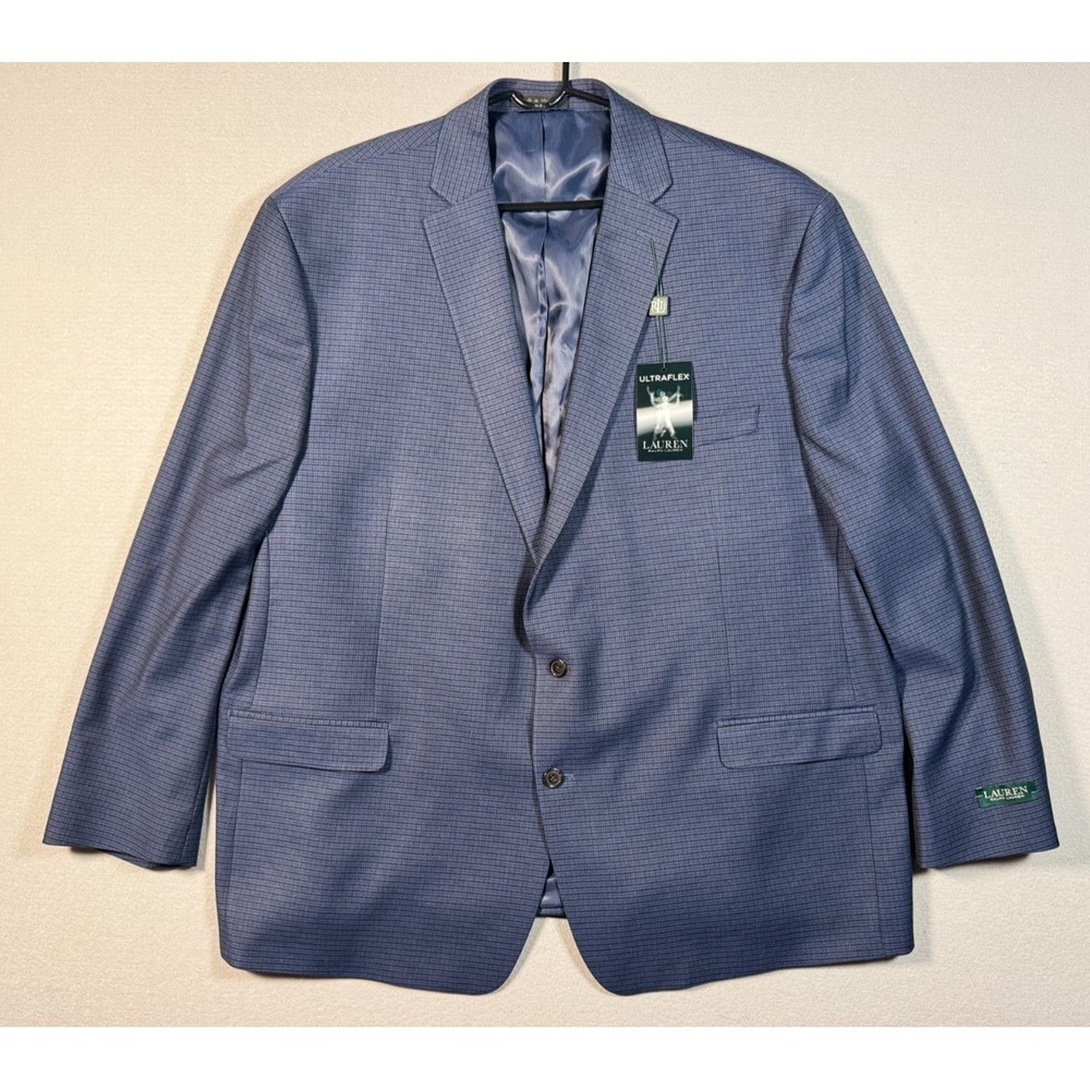 Lauren Ralph Lauren Men's Ultraflex Sport Coat - Blue - Size 56 L - NEW W/Tags